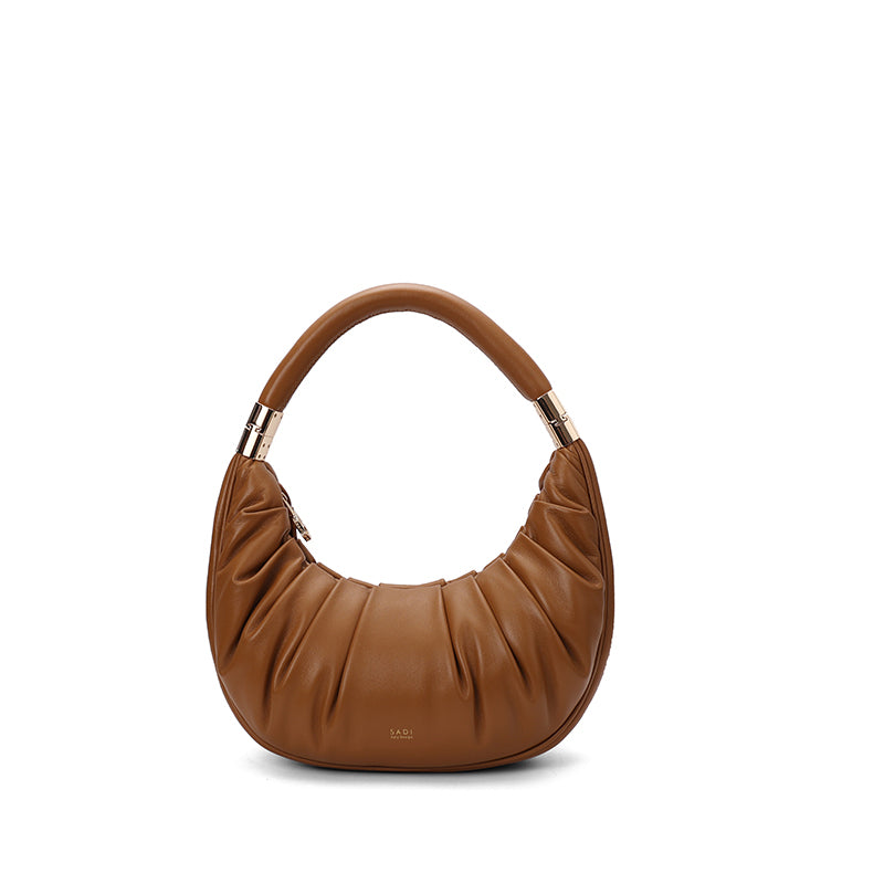 All-match, fashionable and classic ladies' crescent bag, suitable for single-shoulder or crossbody carrying.