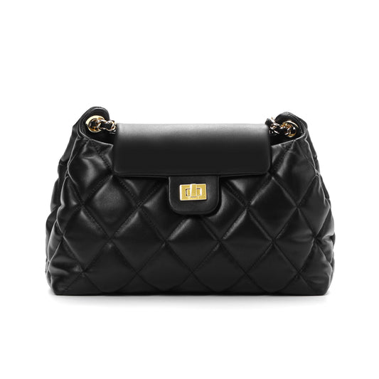 Fashionable Ladies' Classic Shoulder Handbag Marshmallow