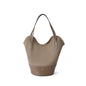 The classic, all-match and fashionable large-capacity single-shoulder handbag in the style of a picnic basket