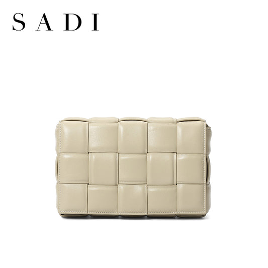 Classic sheepskin woven bag, an all-match and fashionable classic single-shoulder crossbody bag for ladies