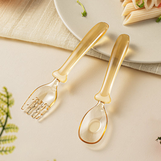 PPSU ingot long handle fork spoon (dolphin) H41-372