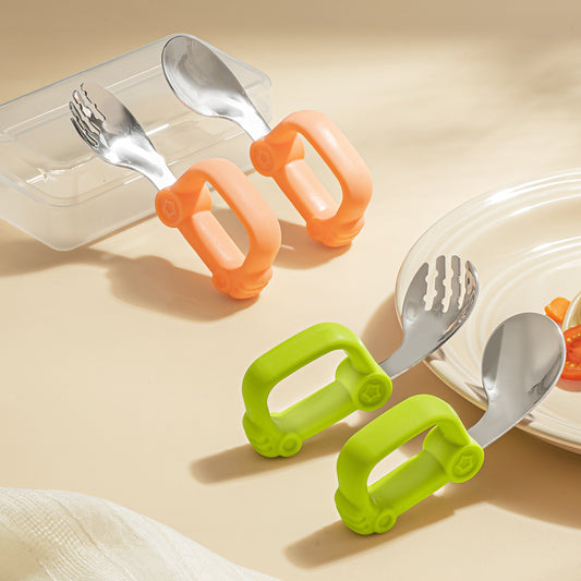 Stainless Steel Car Fork Spoon suit (regular) H41-359