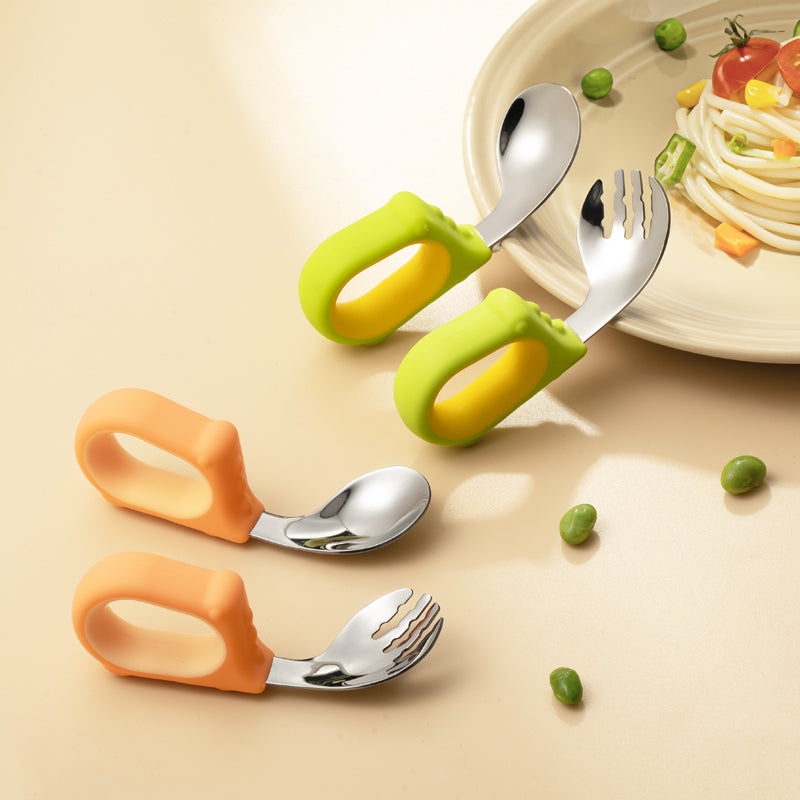 Stainless steel dinosaur fork spoon suit e-commerce special H41-351