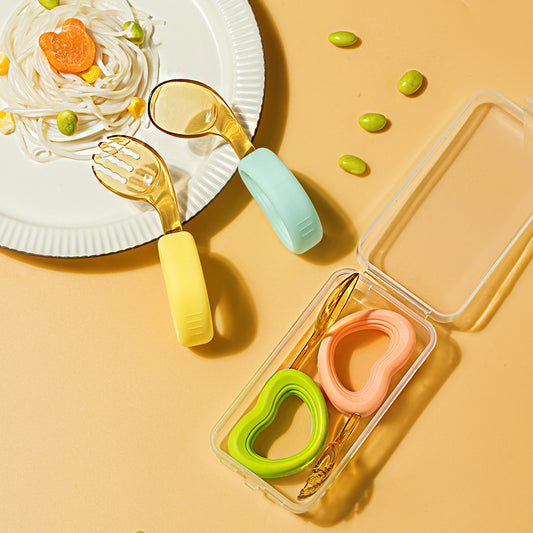 Ppsu heart-shaped fork spoon suit H41-267