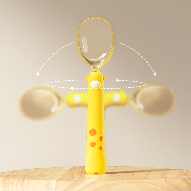 PPSU Twisted Fork Spoon (Giraffe) H41-290