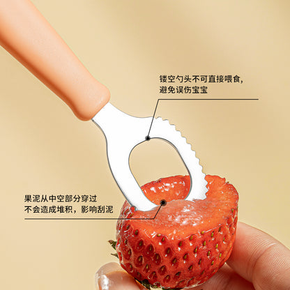 Multi-functional mud scraping spoon H41-260
