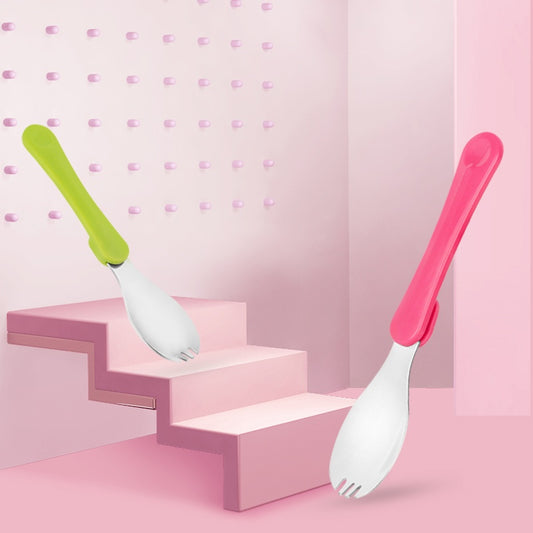 Children's stainless steel folding spoon H41-121