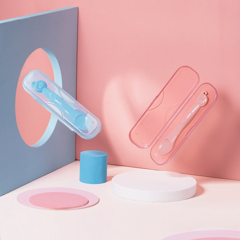 Small elephant silicone spoon H41-169