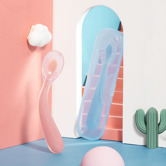 Silicone elbow spoon H41-170
