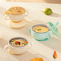 Small month old stainless steel food bowl H41-320