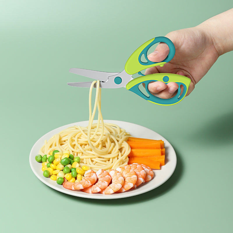 Stainless steel food supplement scissors H41-195