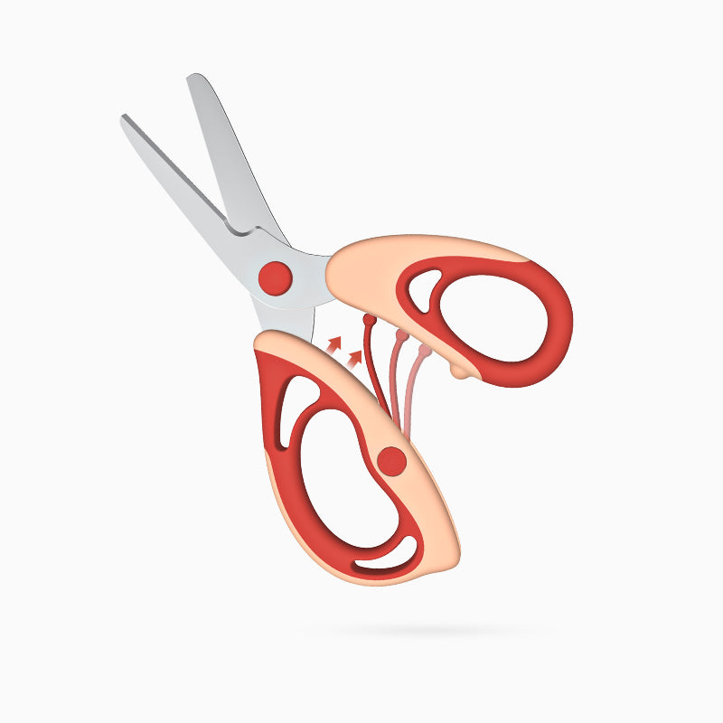 Stainless steel food supplement scissors H41-195