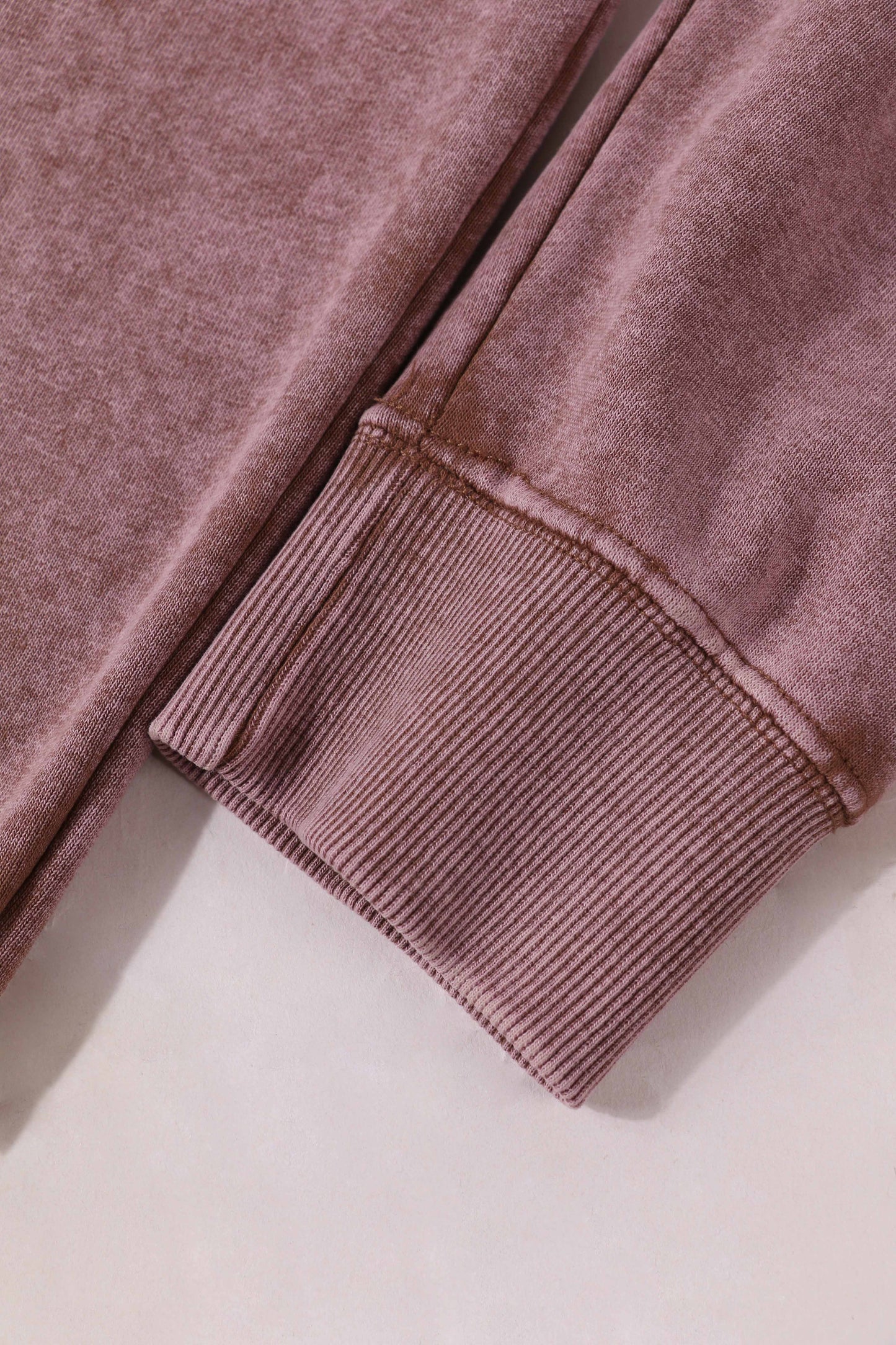 400g Heavyweight Washed Fleece Crewneck Sweatshirt Blank T-shirts/sweatshirts for printing