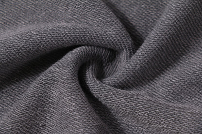 400g Heavyweight Washed Fleece Crewneck Sweatshirt Blank T-shirts/sweatshirts for printing