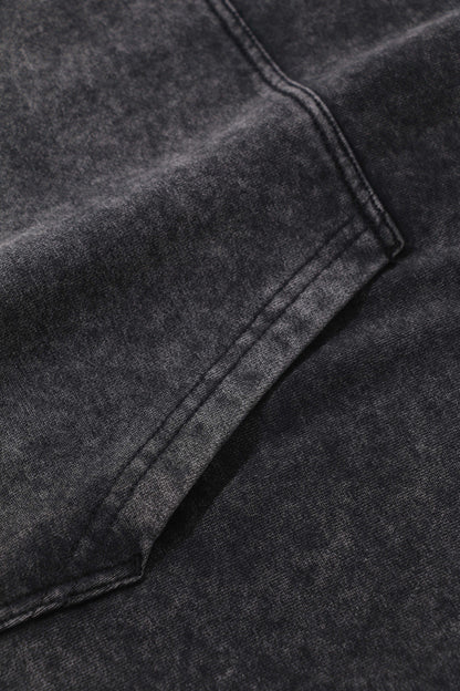 400G Heavyweight Washed Fleece Hoodie / Blank Hoodie for printing