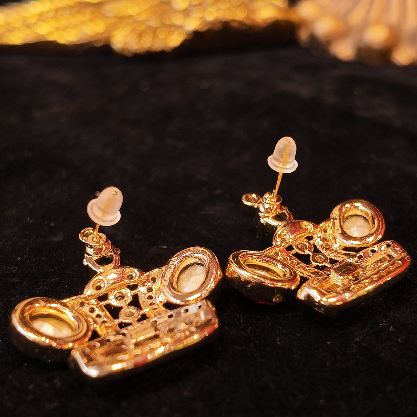 Crown Stud Earrings JA007