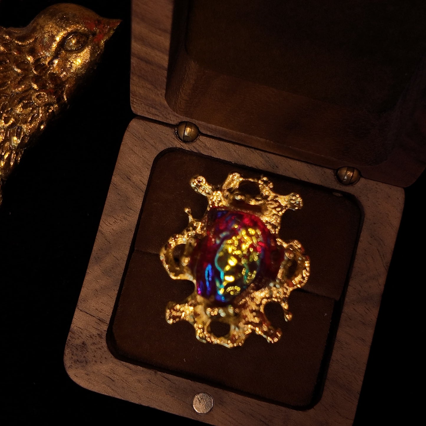 Retro Wang Hong ring JA020