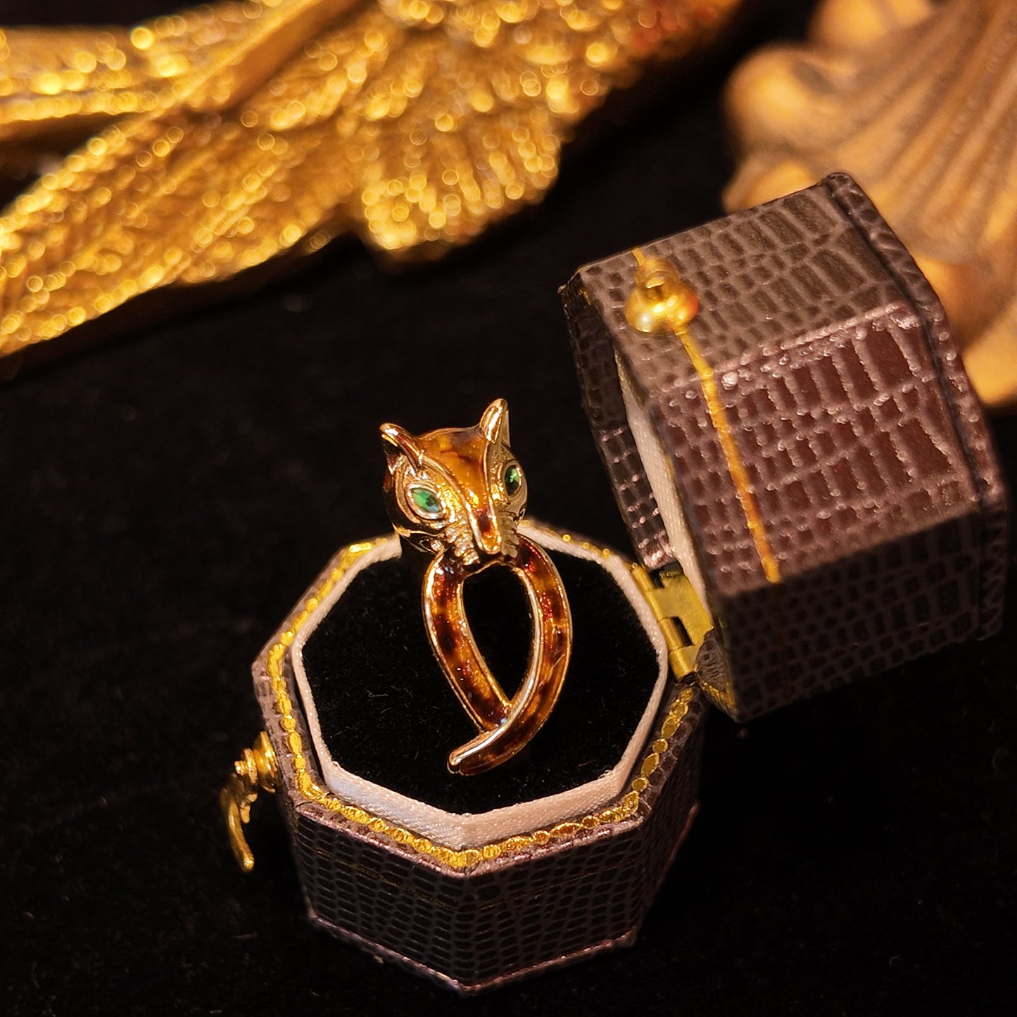 Leopard ring JA014