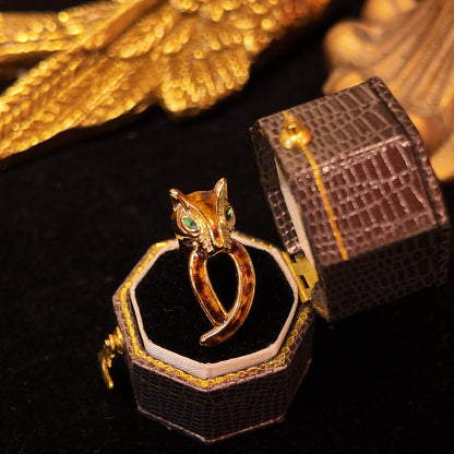 Leopard ring JA014