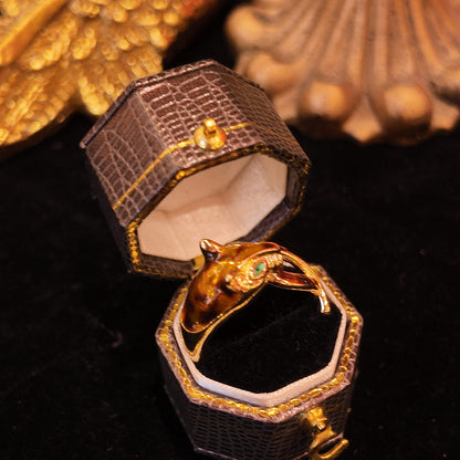 Leopard ring JA014