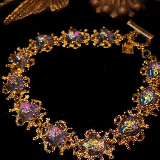 Vintage King Color Necklace JA029