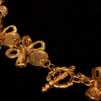 Bow Pearl Necklace JA037
