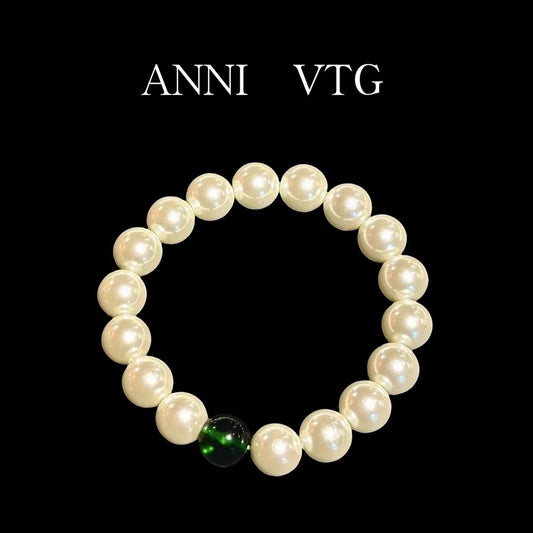 Green Pearl Bracelet JA044