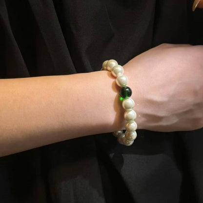 Green Pearl Bracelet JA044