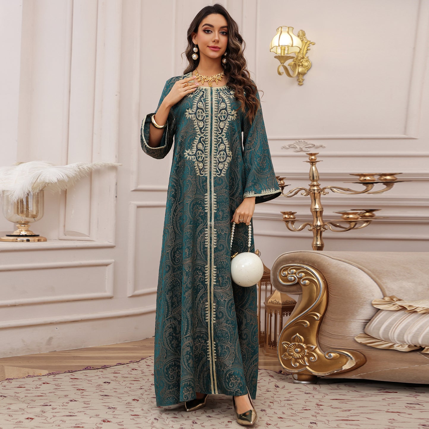 جلابية نسائية-AB487