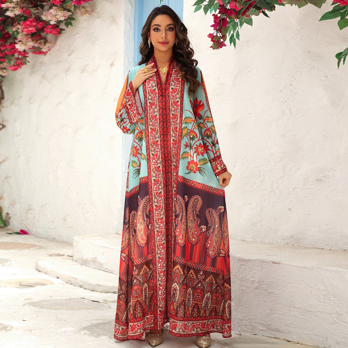 جلابية نسائية-AB476