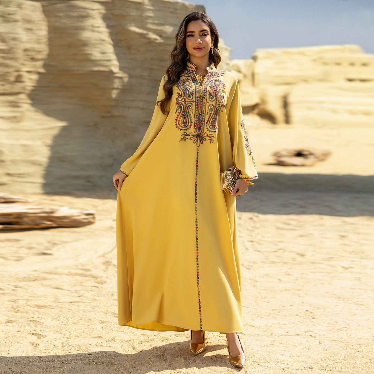 جلابية نسائية-AB458