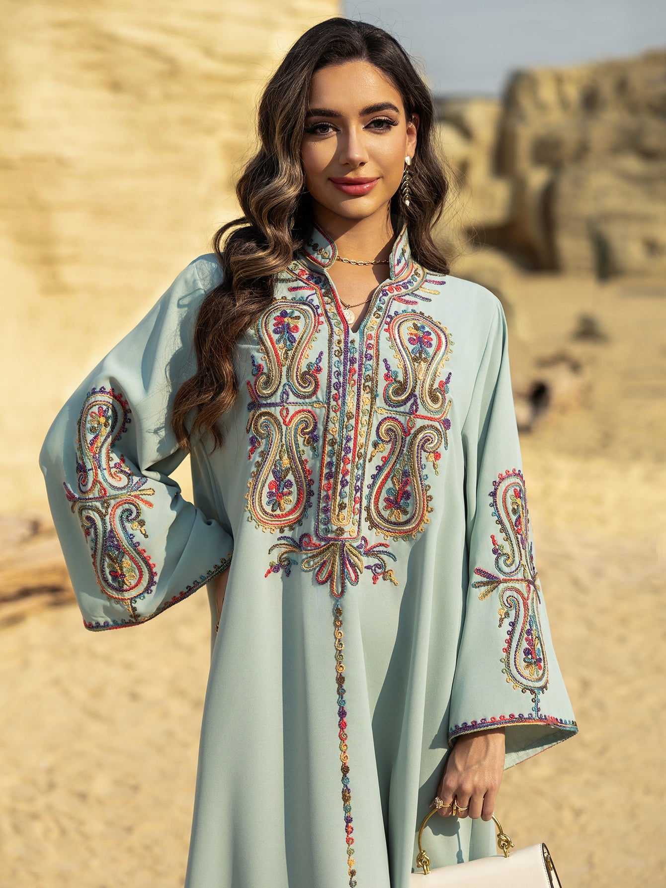 جلابية نسائية-AB458
