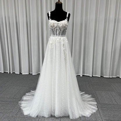 Bespoke Wedding Dress AGD009(requires customization)