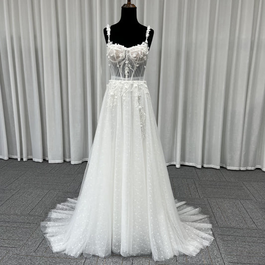 Bespoke Wedding Dress AGD009(requires customization)