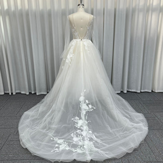 Bespoke Wedding Dress KL0149Z1(requires customization)