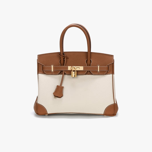 Contrast Color Stitching Hand Bag SDS30137