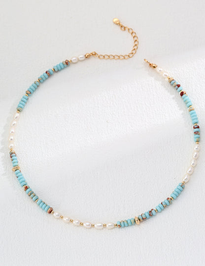 Shoushan stone necklaceD0544-2