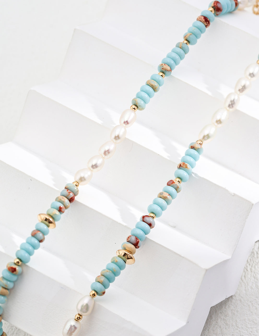 Shoushan stone necklaceD0544-2