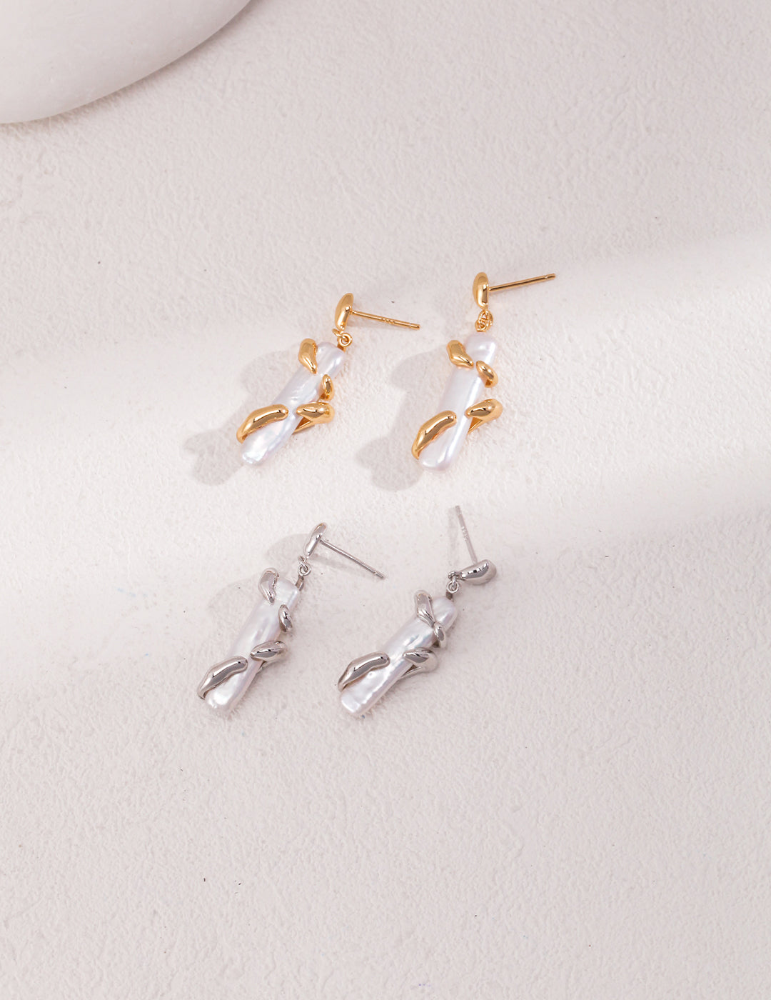 Baroque earrings e01115