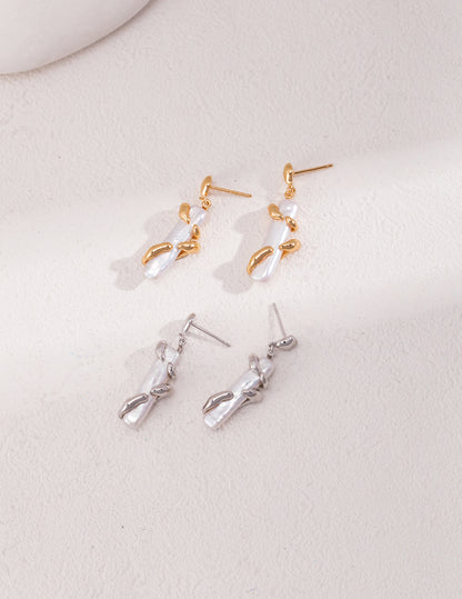 Baroque earrings e01115