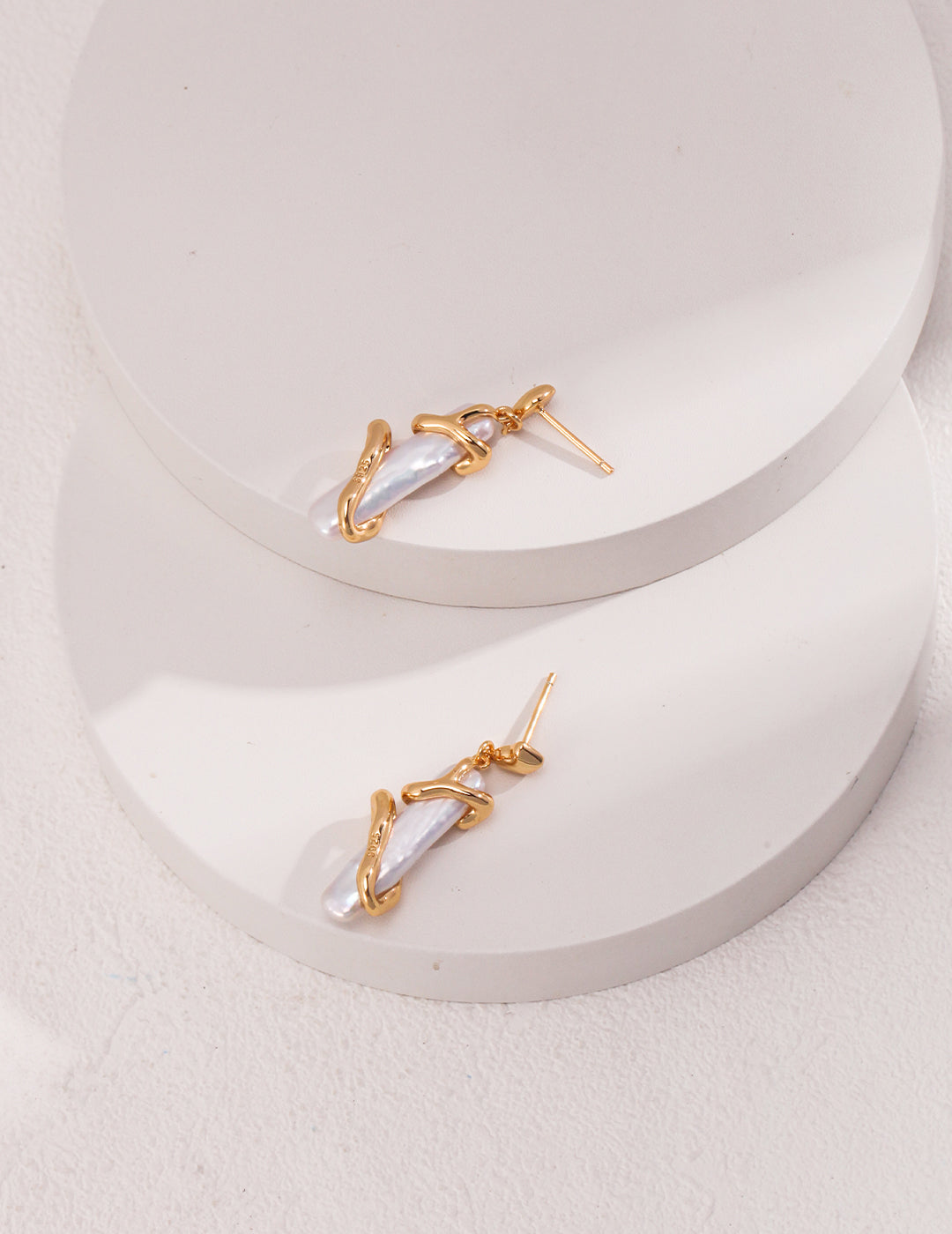 Baroque earrings e01115