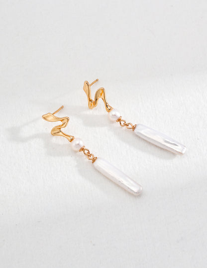 Pearl earrings E0941-2