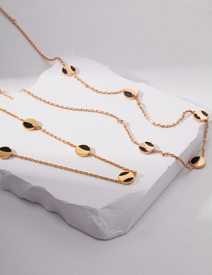 Black Onyx Necklace D0336