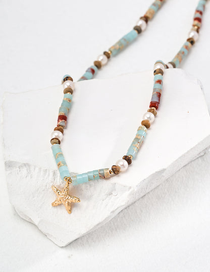 Shoushan stone necklace D0522-2