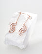 Floating sterling silver earrings E0130
