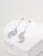 Floating sterling silver earrings E0130