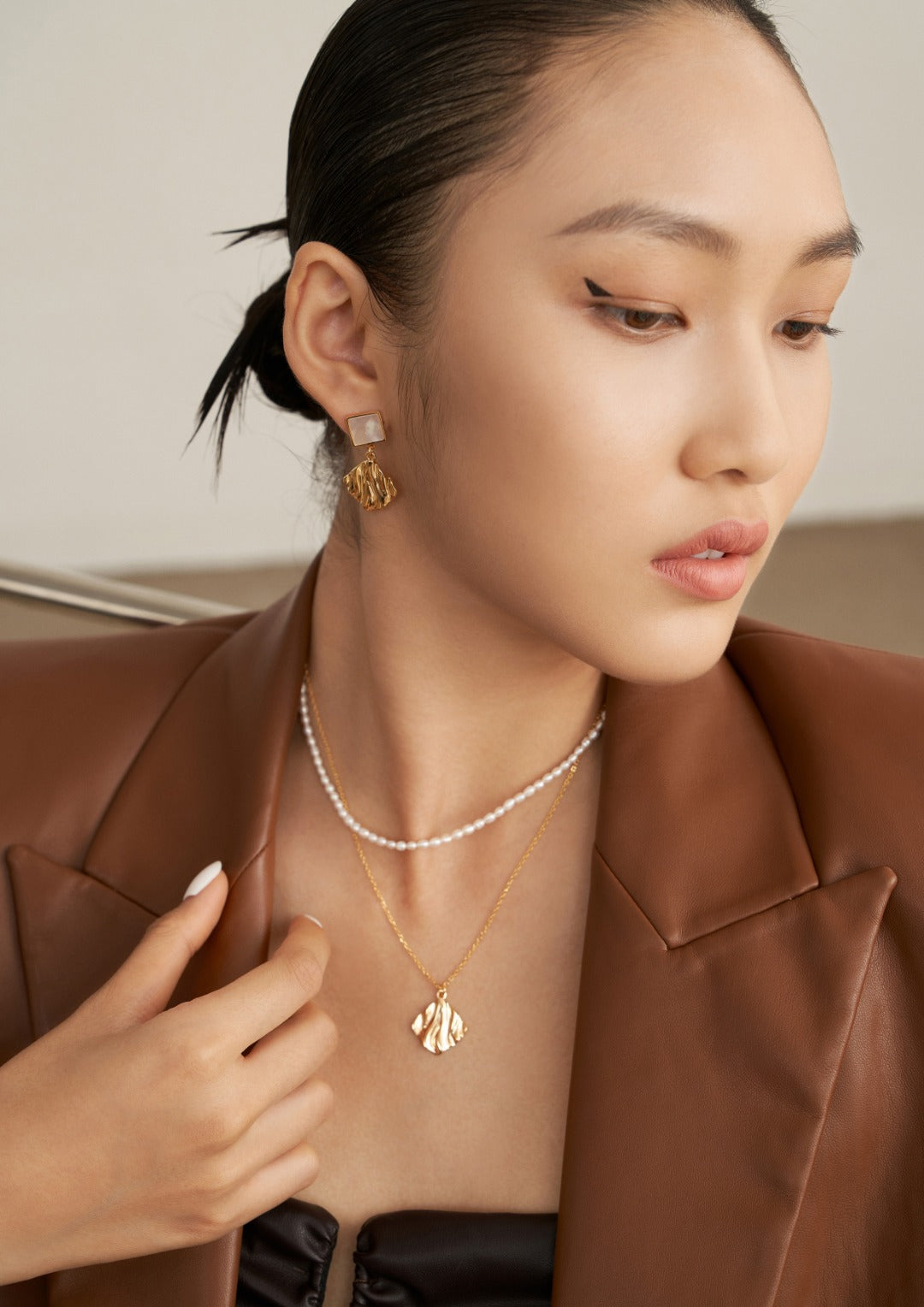 Stacked Necklace D0227