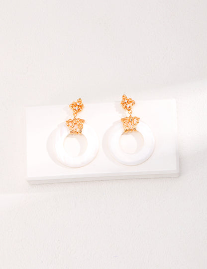 Shell earrings E0956
