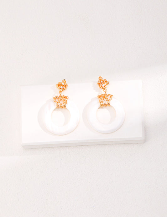 Shell earrings E0956