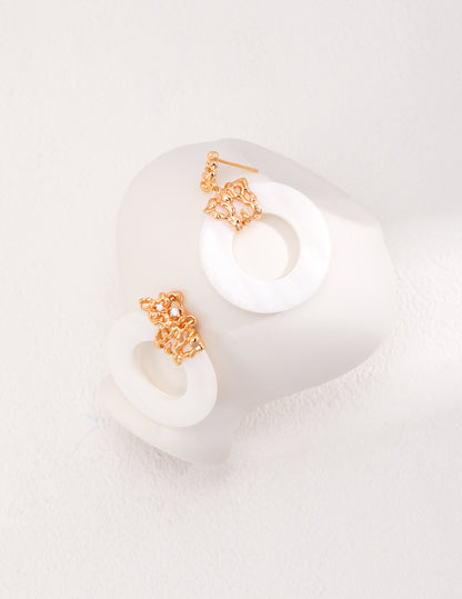 Shell earrings E0956
